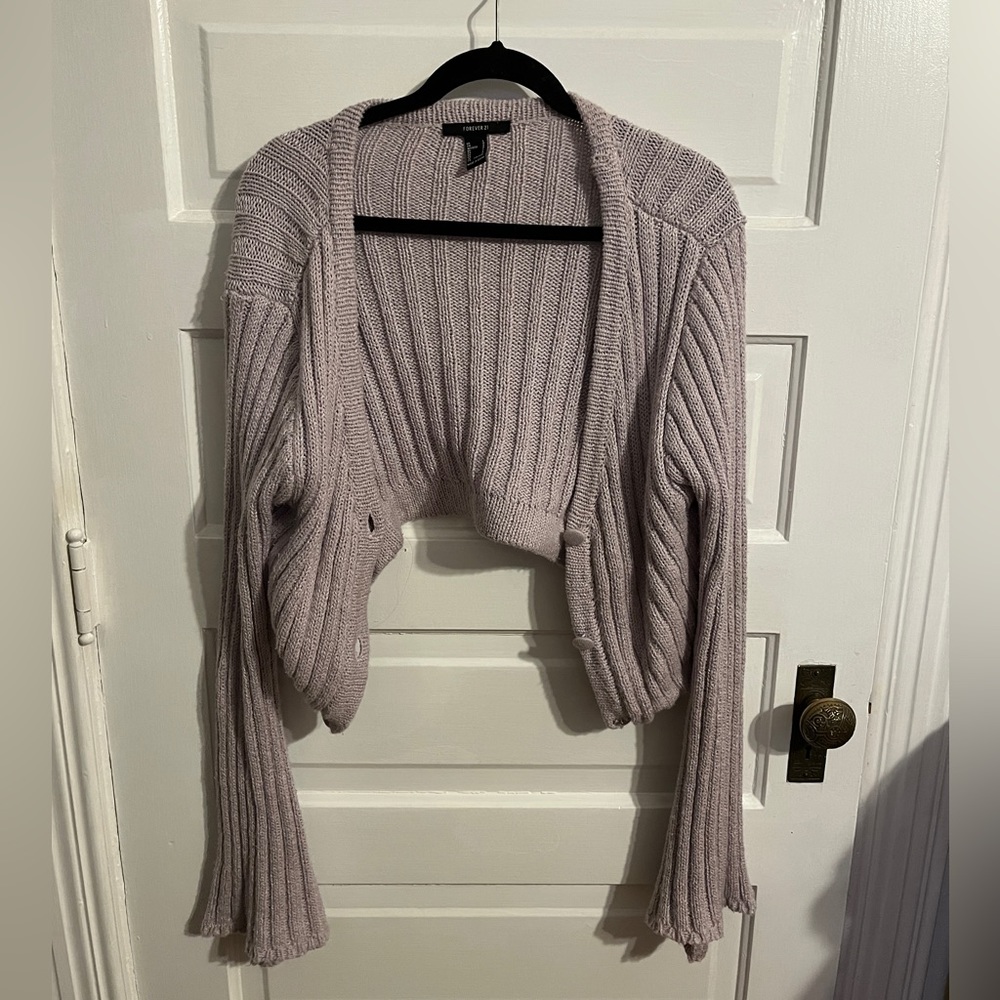 Bell Sleeve Forever21 Sweater/Cardigan